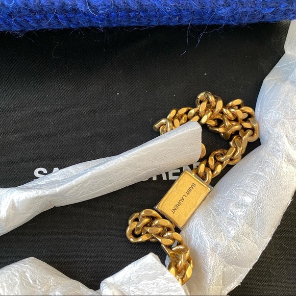 ❌❌SOLD New Saint Laurent Tweed Kate Monogram Bag - Picture 8 of 9